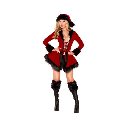 Women's 2pc Evil Santa Costume - Walmart.com - Walmart.com