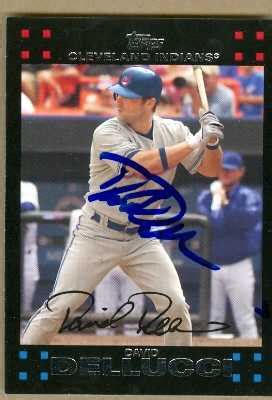 David Dellucci autographed Baseball Card (Cleveland Indians) 2007 Topps #472