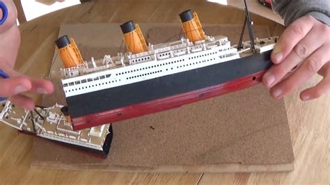 Building The 1/400th RMS TITANIC Wreck Diorama #1 - YouTube