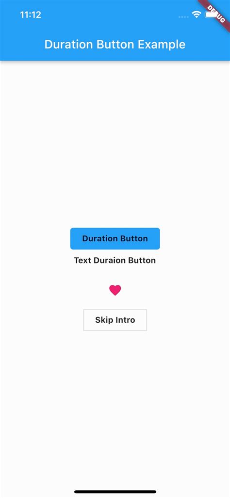 duration_button | Flutter Package