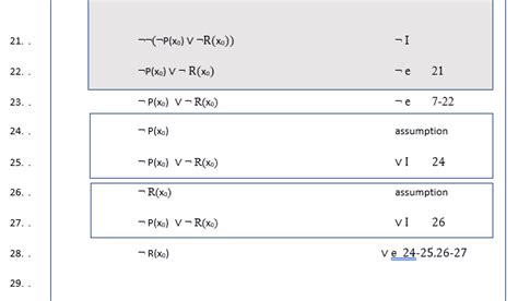 Predicate Logic, Proof of validity . How to remove negation infront of existential quantifier ...