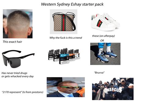 Western Sydney eshay starter pack : starterpacks