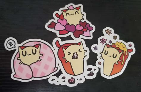 Cat Loaf Self-Care Sticker Set | Cat Loaf Adventures®