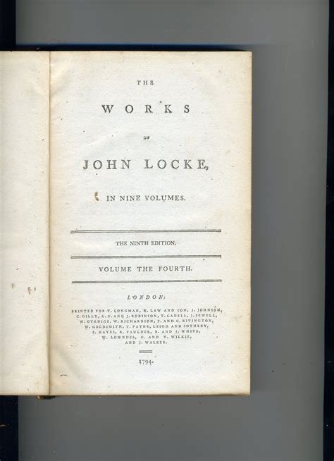 The Works of John Locke, Volume 4 - Emmanuel Missionary Institute