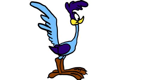 Road Runner Cartoon Drawing | Free download on ClipArtMag