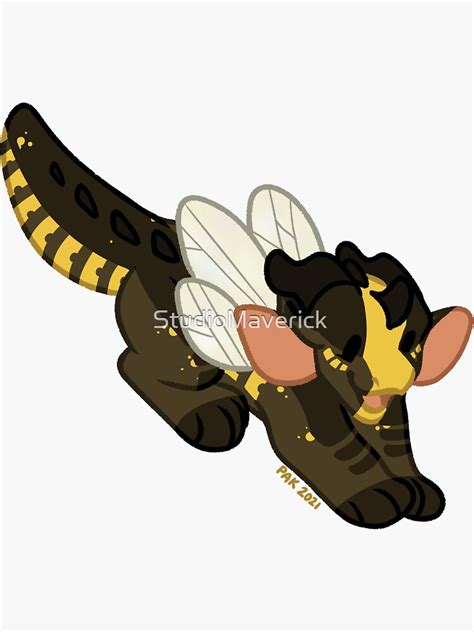 "Bumblebee - WOF Wings of Fire" Sticker for Sale by StudioMaverick | Redbubble