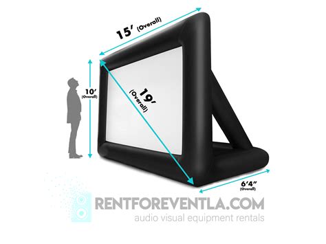 Inflatable Outdoor Projector Movie Screen in Orlando - Rent For Event