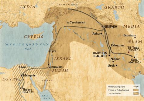 Assyrian Civilization Map