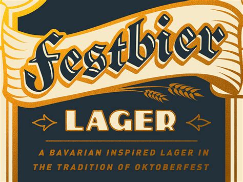 Festbier by Brian Eldridge for Blindtiger Design on Dribbble