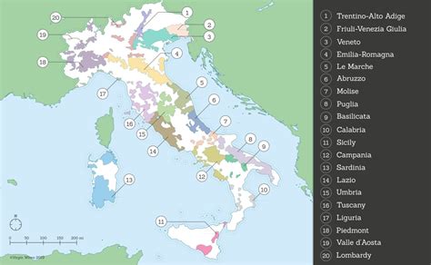 Italian Wine Regions | Italian Wine Types | Virgin Wines