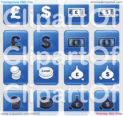 Royalty-Free (RF) Clipart Illustration of a Digital Collage Of Square ...