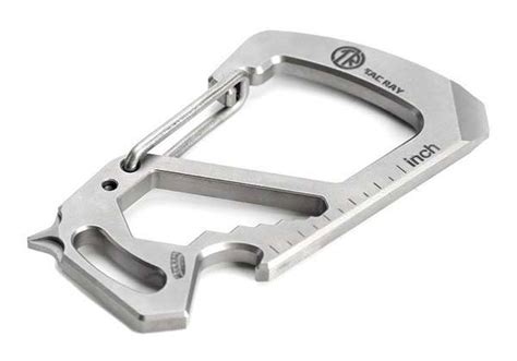 Tacray Titanium EDC Keychain with Multi-Tool | Gadgetsin