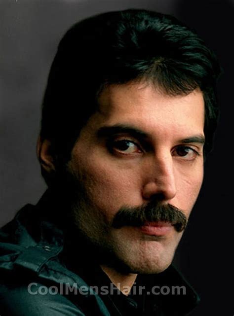 Freddie's chevron 'stache | Freddie mercury, Portrait, Queen freddie ...