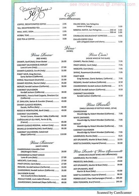 Online Menu of Michael's Restaurant Restaurant, Auburn, New York, 13021 - Zmenu