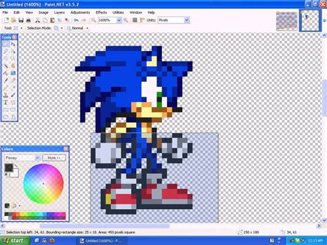 How to make a Sonic Sprite Fan Character Part 1: Custom Head, Eyes, and Quils - YouTube