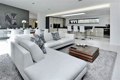 30+ Modern White Living Room Furniture - DECOOMO