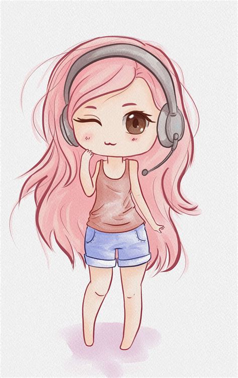 Chibi Girl Drawing at GetDrawings | Free download