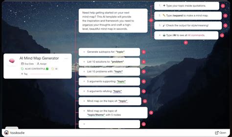 7 Free Mind Map Templates by Taskade | Taskade