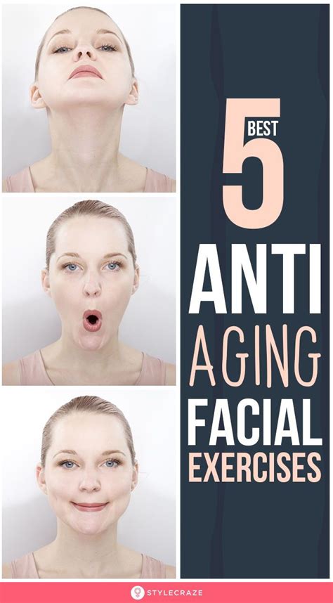 5 best anti aging facial exercises – Artofit