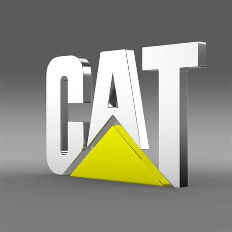 Caterpillar Logo - 3D Model by Creative Idea Studio