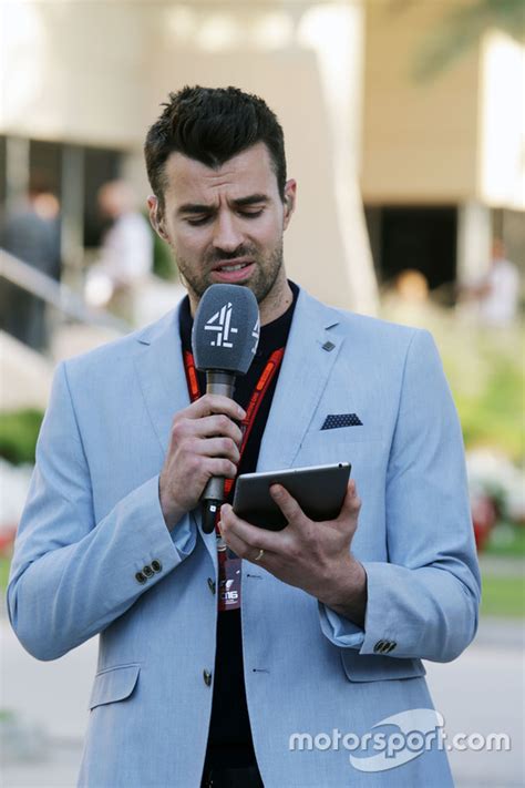 Steve Jones, Channel 4 F1 Presenter at Bahrain GP