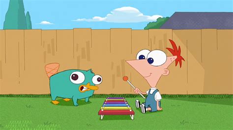 Image - Baby Perry and Phineas enjoy playing music.jpg | Phineas and ...