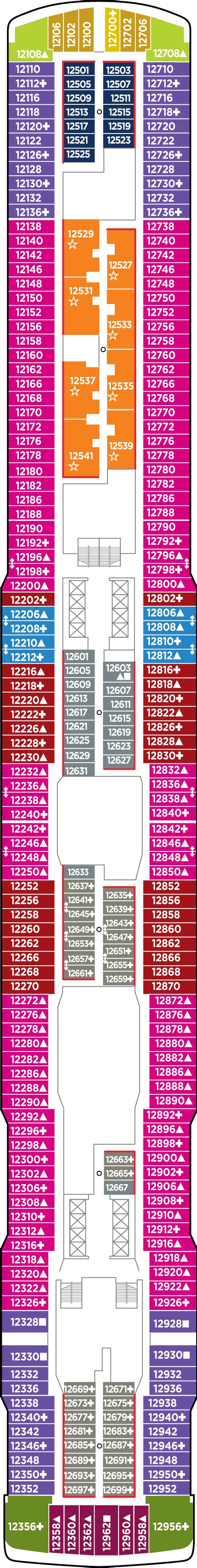 Norwegian Joy Deck Plans | CruiseInd