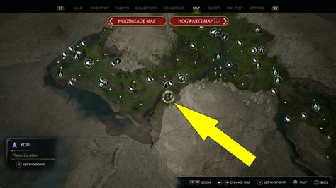 Well Well Well Treasure Location Guide - Hogwarts Legacy