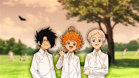 Download Yakusoku No Neverland Norman (The Promised Neverland) Ray (The Promised Neverland) Emma ...