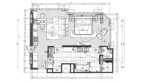 Hotel Luxury Suite Floor Plan