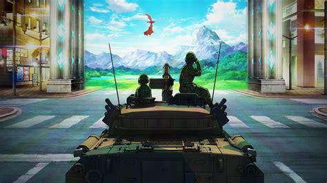 Gate (2015) HD Wallpaper: Epic Anime Adventure Awaits