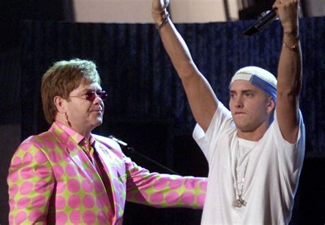 How Elton John helped Eminem get clean