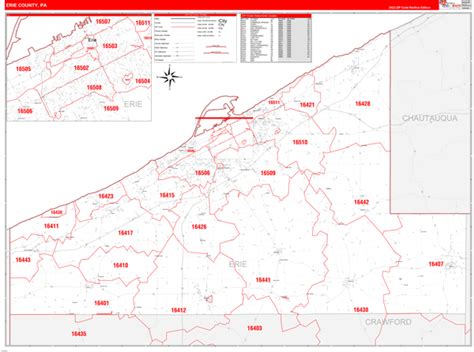 Maps of Erie County Pennsylvania - marketmaps.com