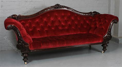 Victorian Sofa & Armchair. - Antiques Atlas