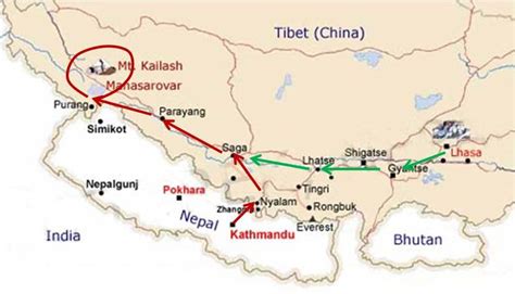 Map Of Nepal And Tibet - New Zealand Zip Code Map