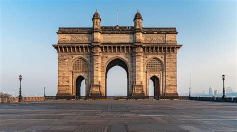 Bombay Gateway of India Ancient British Colonial Architecture in Mumbai ...