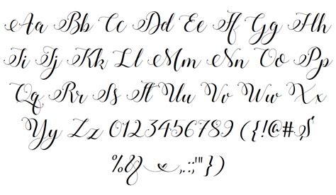 Stylish Calligraphy Font | Misti's Fonts | FontSpace