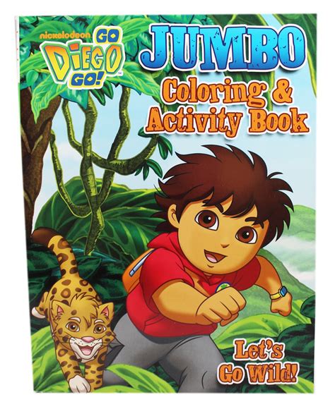 Go Diego Go! Let's Go Wild! Coloring and Activity Book - Walmart.com - Walmart.com