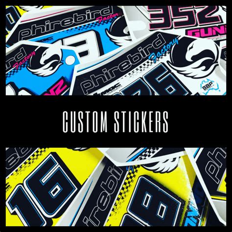 CUSTOM BMX STICKERS