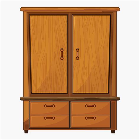 Closet Clipart Transparent - Clipart Cabinet, HD Png Download - kindpng