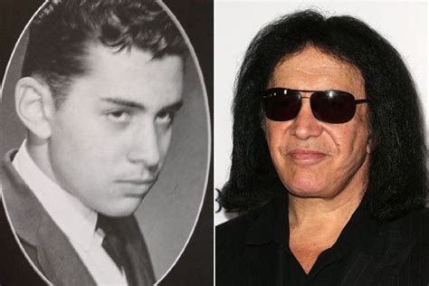 It’s Gene Simmons’ Yearbook Photo! | Young celebrities, Gene simmons, Gene simmons young