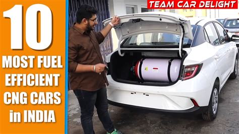 10 Most Fuel Efficient CNG cars in India | CNG cars with Best Mileage ...