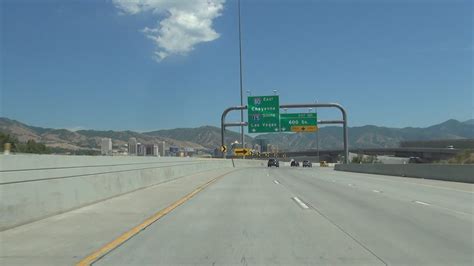 Interstate 80 in Salt Lake City, Utah - YouTube