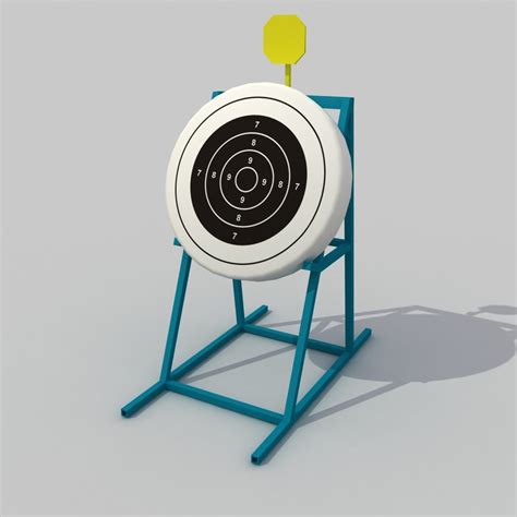 3d target shooting archery model