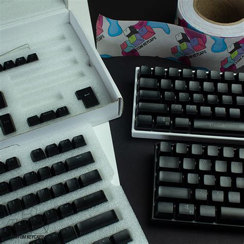 Black SA Profile Keycaps – Custom Keycaps UK