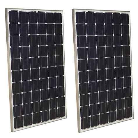 250-Watt Monocrystalline Solar Panel (2-Pack)