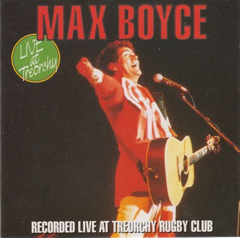 Max Boyce - Live At Treorchy (1995, CD) | Discogs