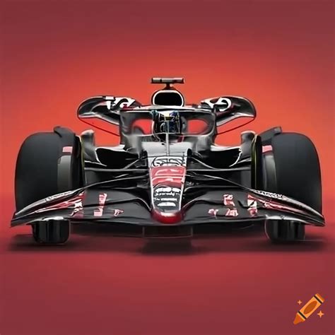 2023 formula 1 car in porsche livery with coca cola branding on Craiyon