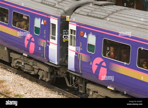 A train at Gloucester station UK Stock Photo - Alamy