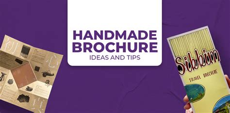 11 Creative Handmade Brochure Ideas for Inspiration